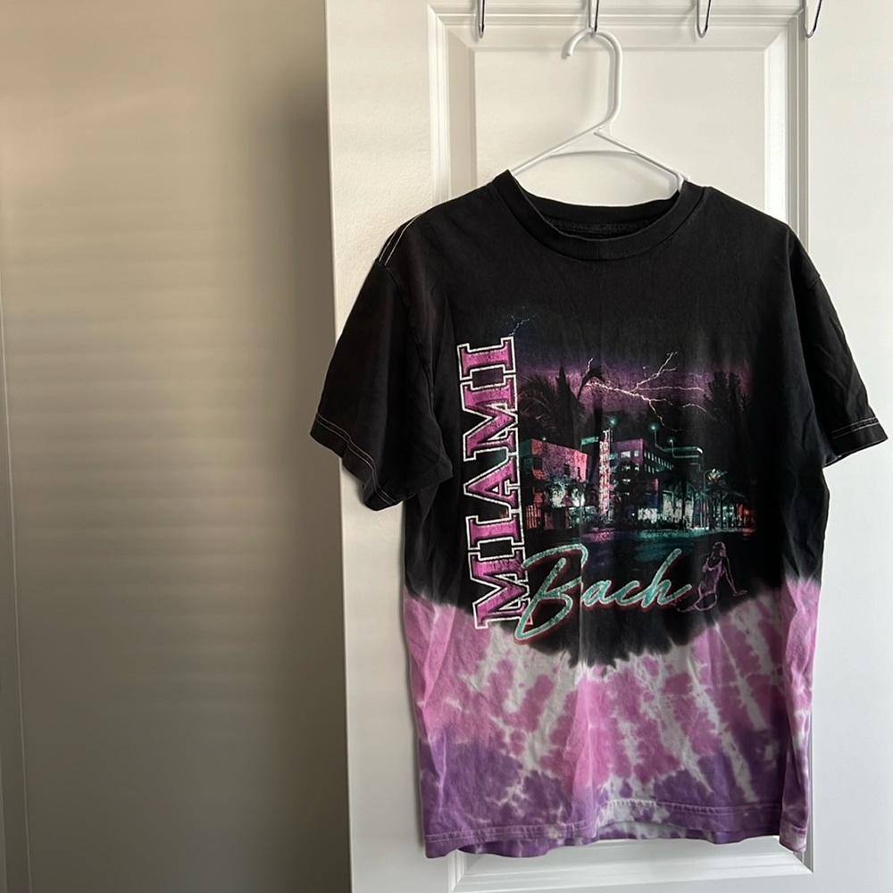 PacSun Miami Vintage Tie-Dyed T-Shirt